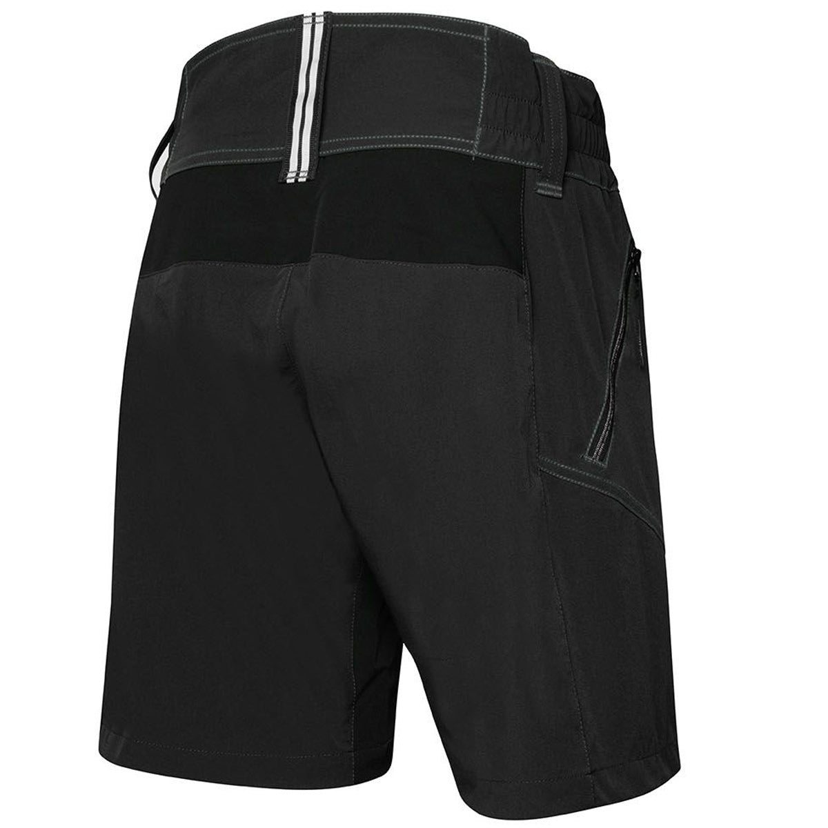 Pantaloni corti donna MTB Rh+ - Nero