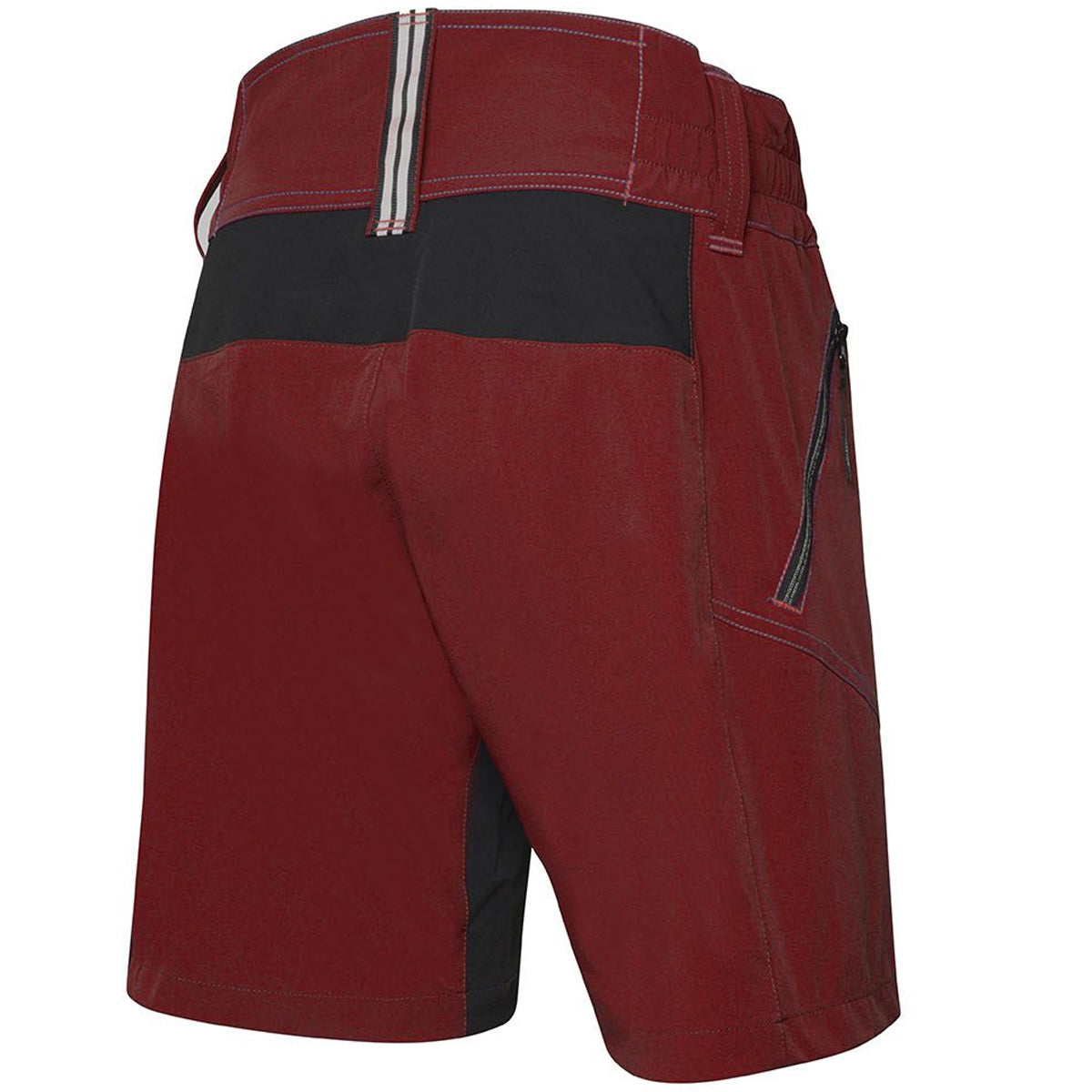 Pantaloni corti donna MTB Rh+ - Bordeaux