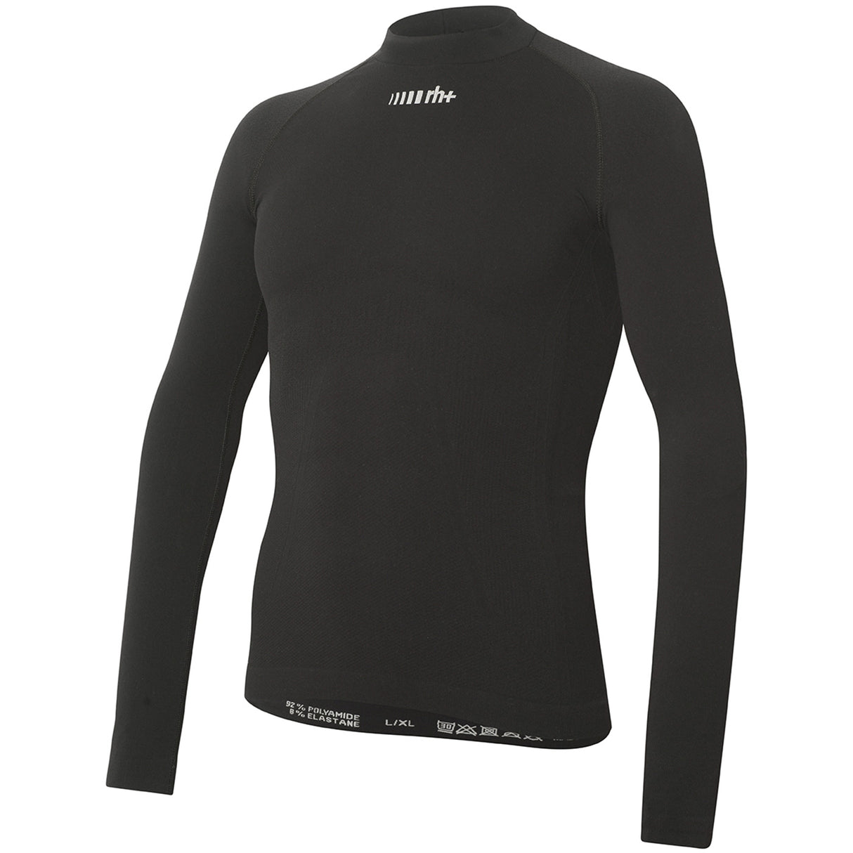 Maglia intima maniche lunghe Rh+ Seamless - Nero - O