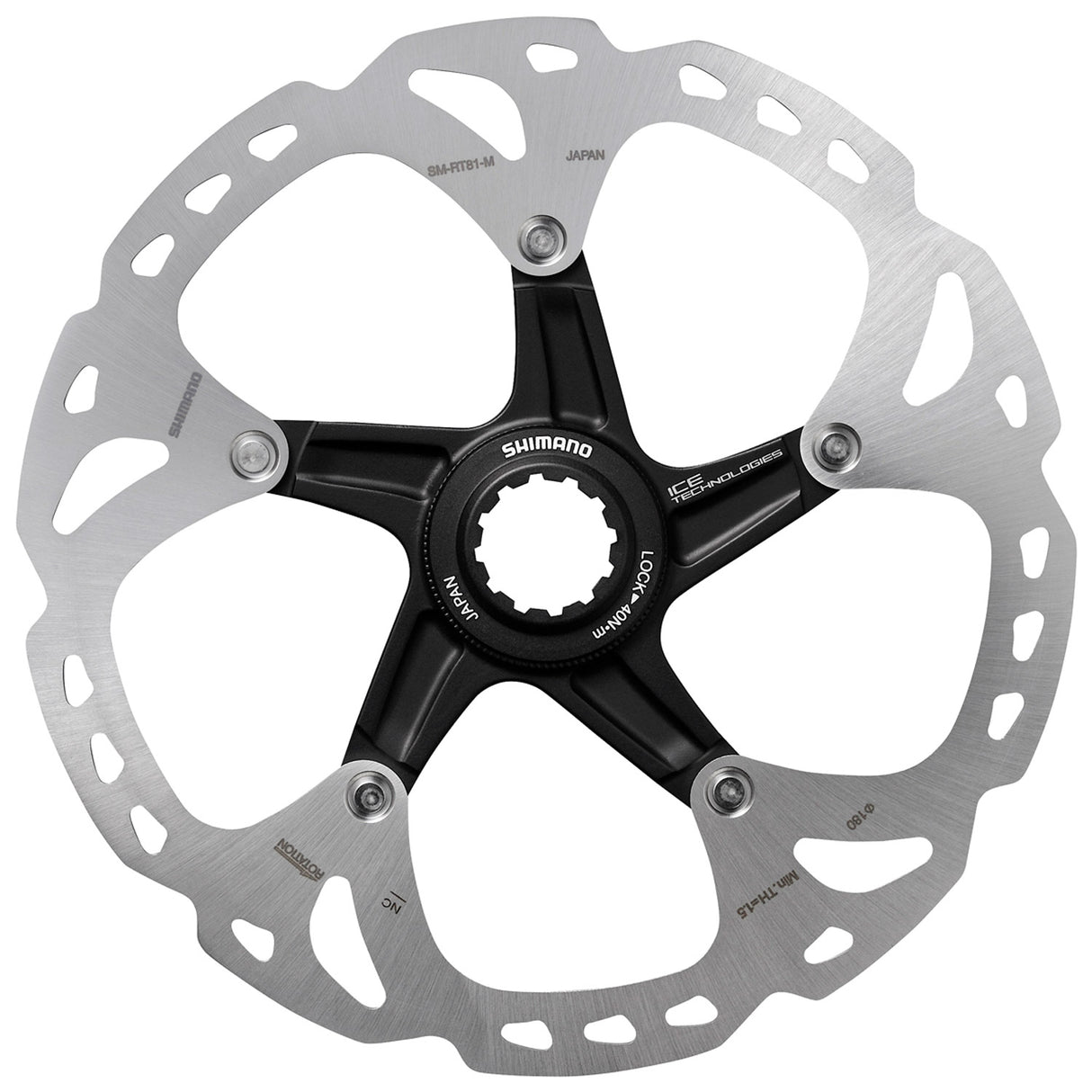 Disco Shimano Center Lock SM-RT81 - 180mm