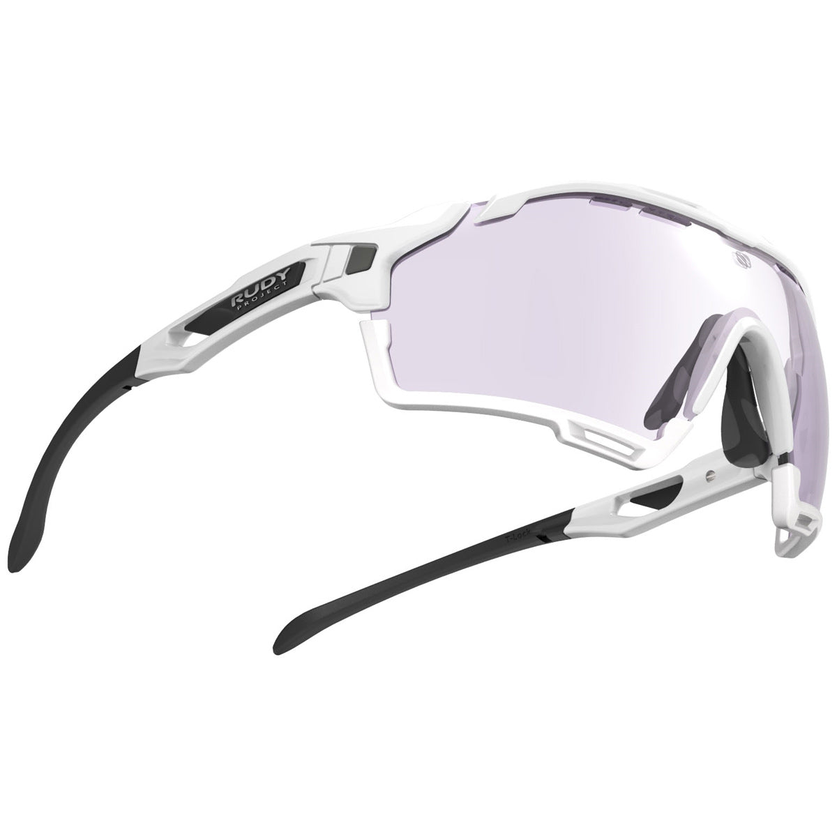 Occhiali Rudy Cutline - White Gloss - ImpactX Laser Purple