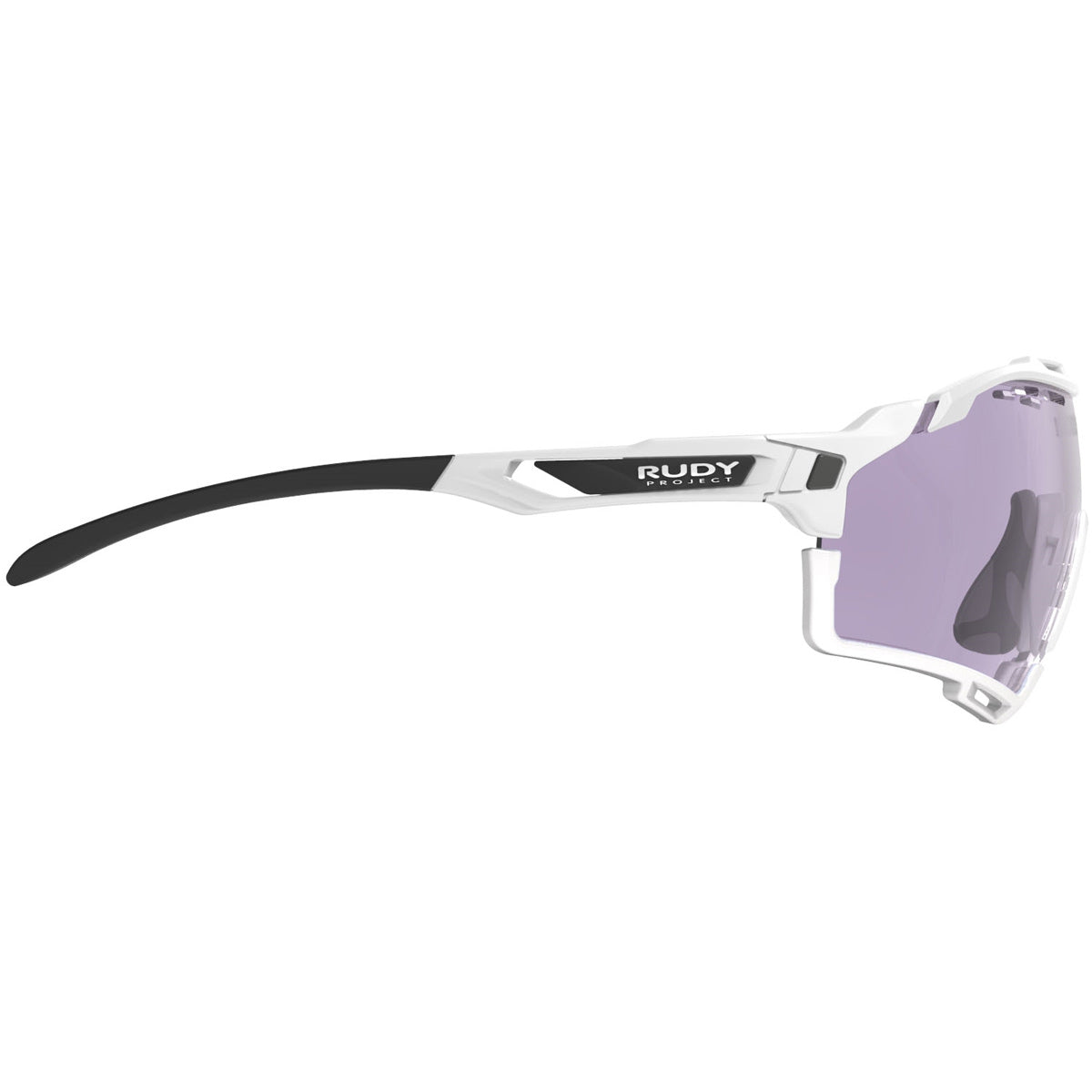 Occhiali Rudy Cutline - White Gloss - ImpactX Laser Purple