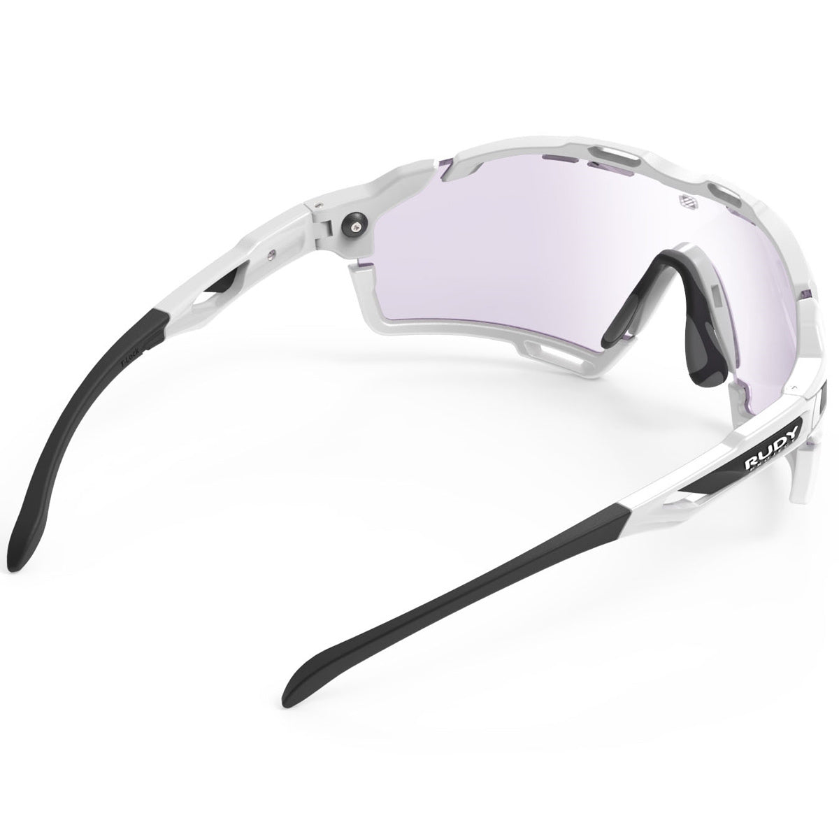 Occhiali Rudy Cutline - White Gloss - ImpactX Laser Purple