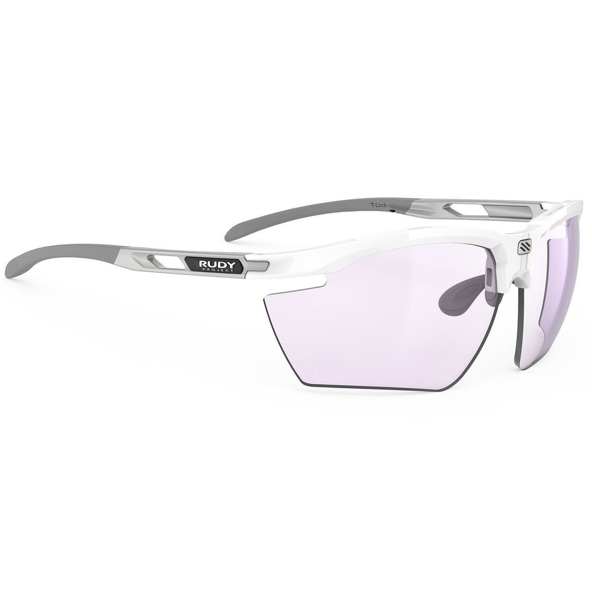 Occhiali Rudy Magnus - White Gloss ImpactX Purple - A