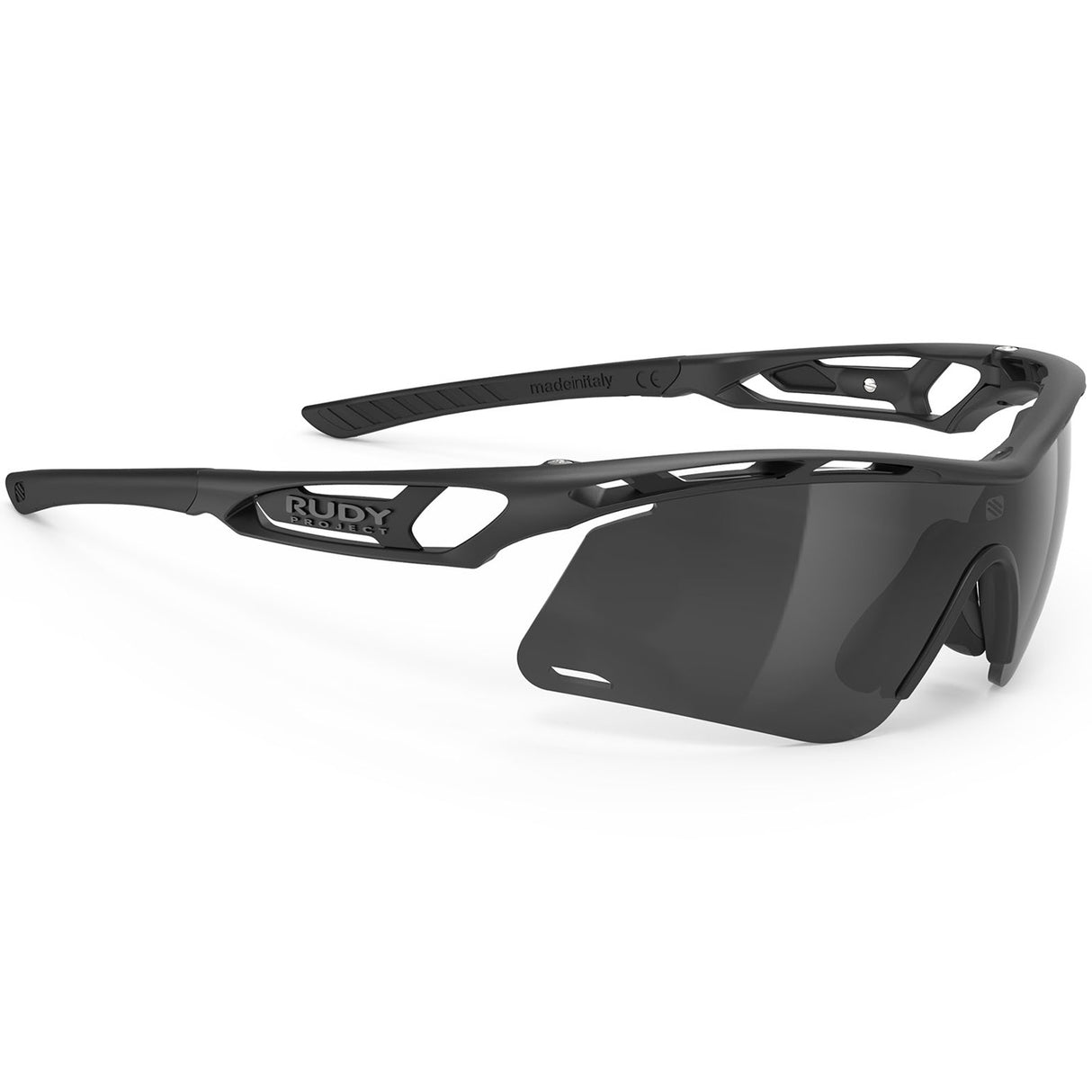 Occhiali Rudy Tralyx+ Slim - Black Mat Smoke Black - D