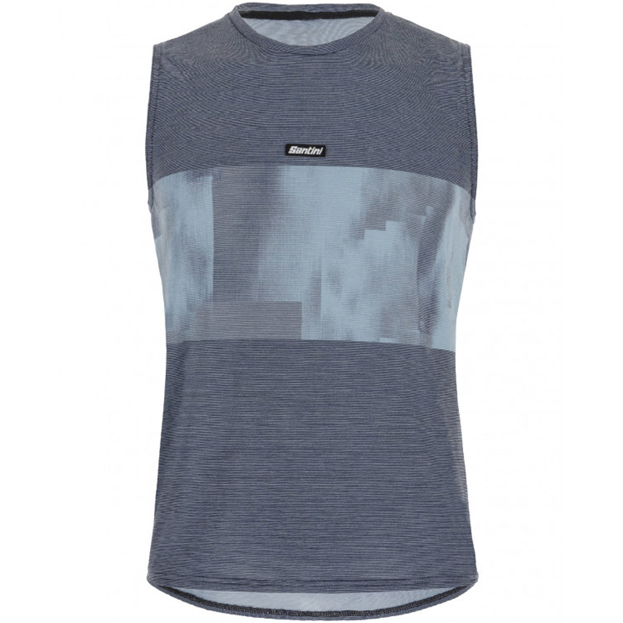 Maglia senza maniche Santini Forza Indoor - Blu - L
