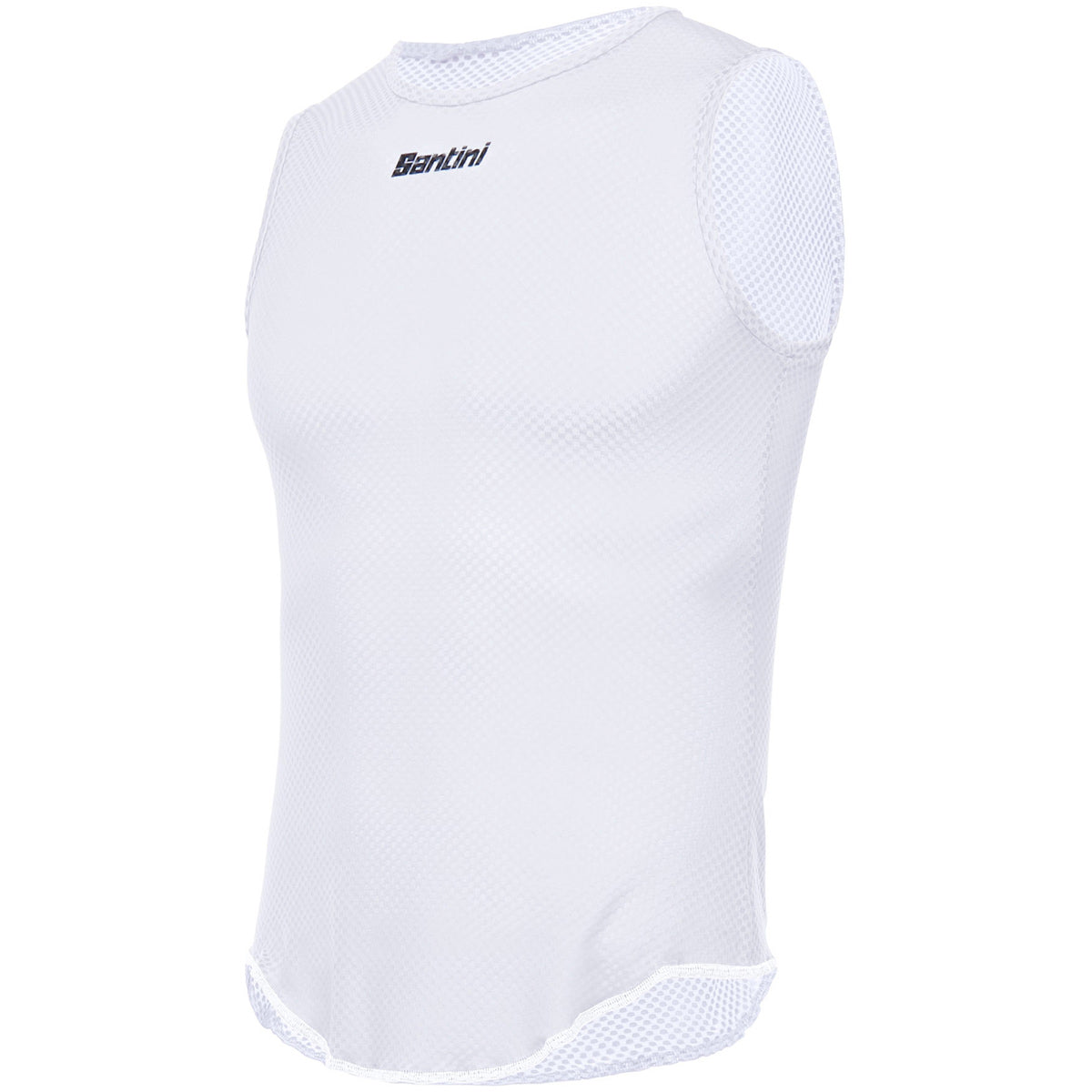 Maglia intima senza maniche Santini Lieve - Bianco