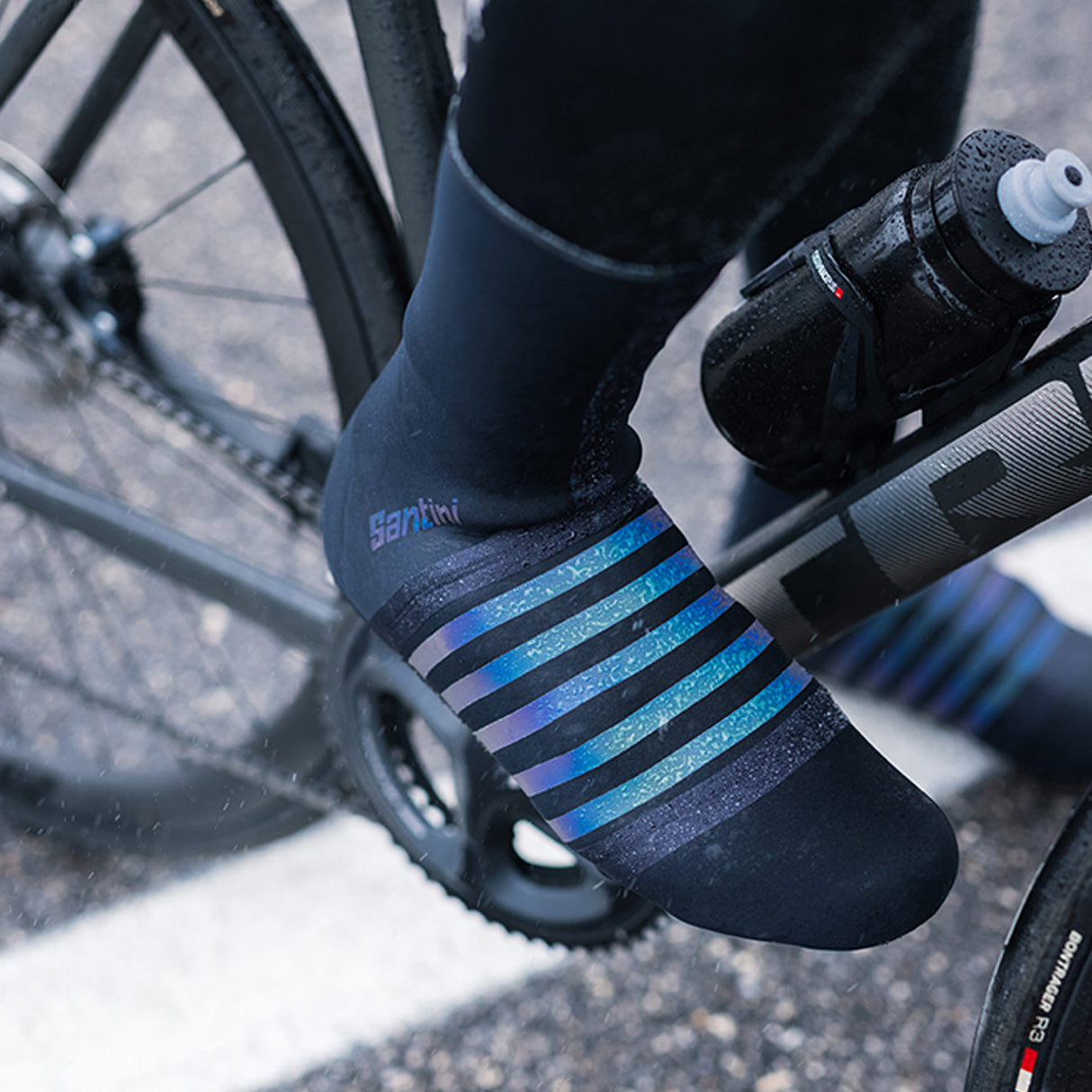 Copriscarpe Santini Neo Shield - Nero - P