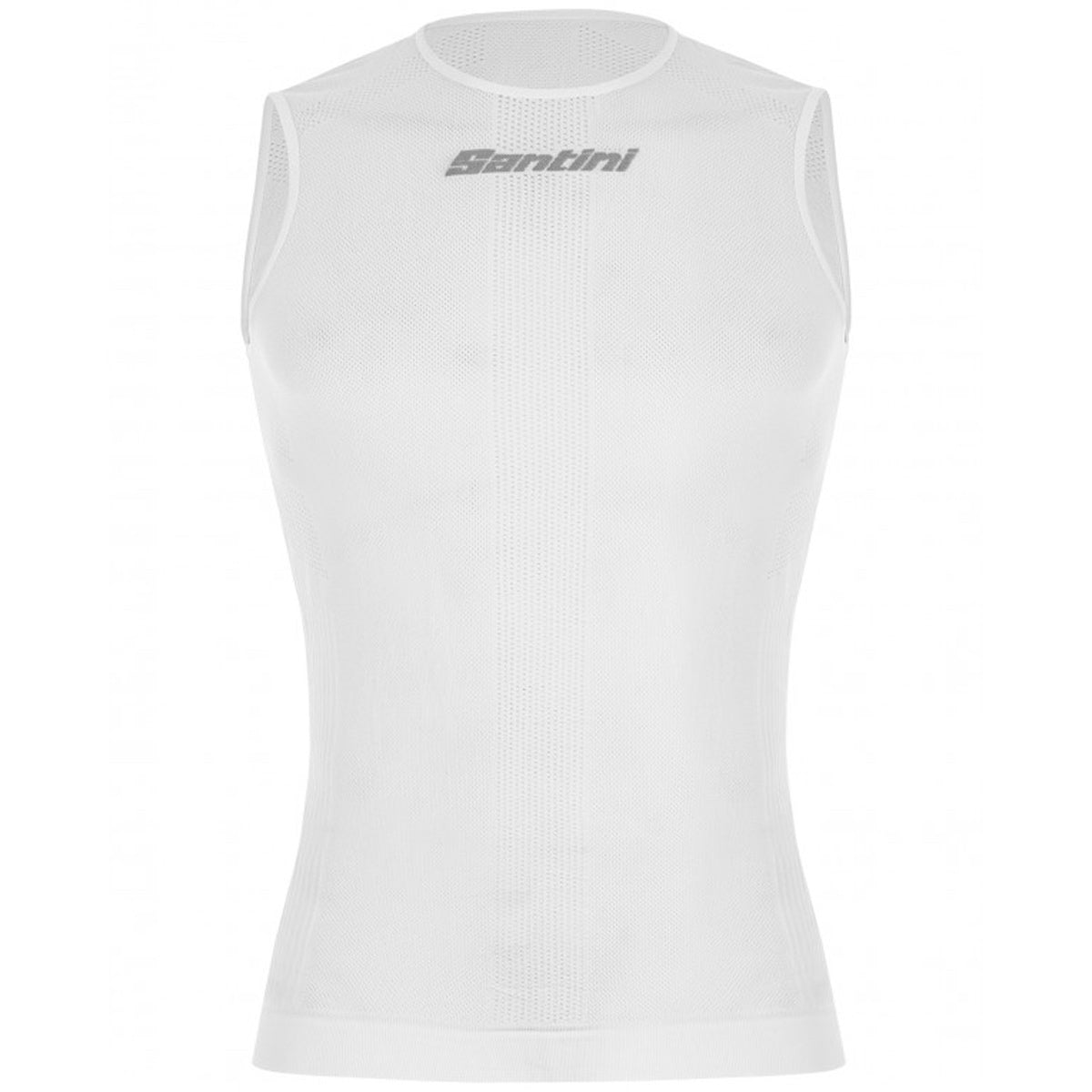Maglia intima senza maniche Santini Rete - Bianco
