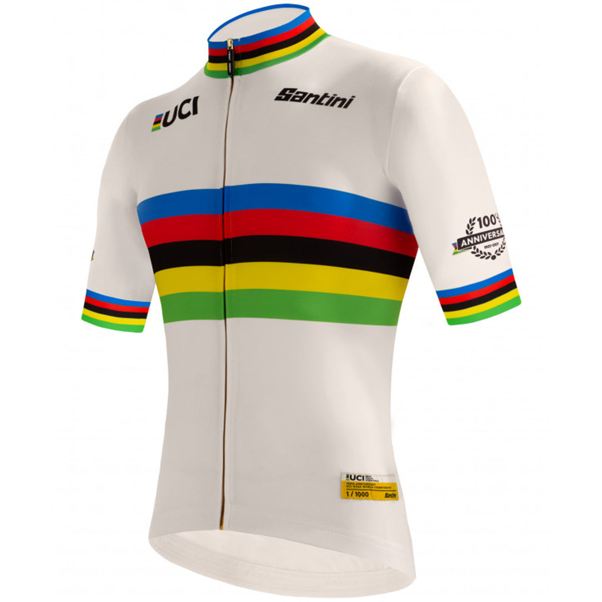 Maglia Santini UCI Road 100 Gold - F