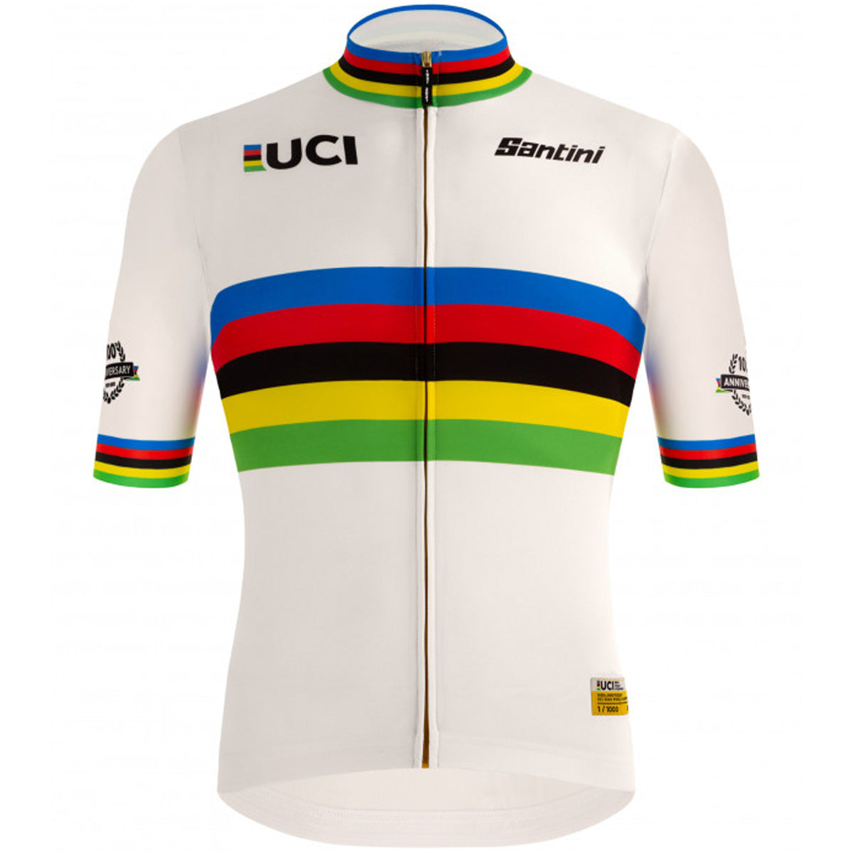 Maglia Santini UCI Road 100 Gold - G