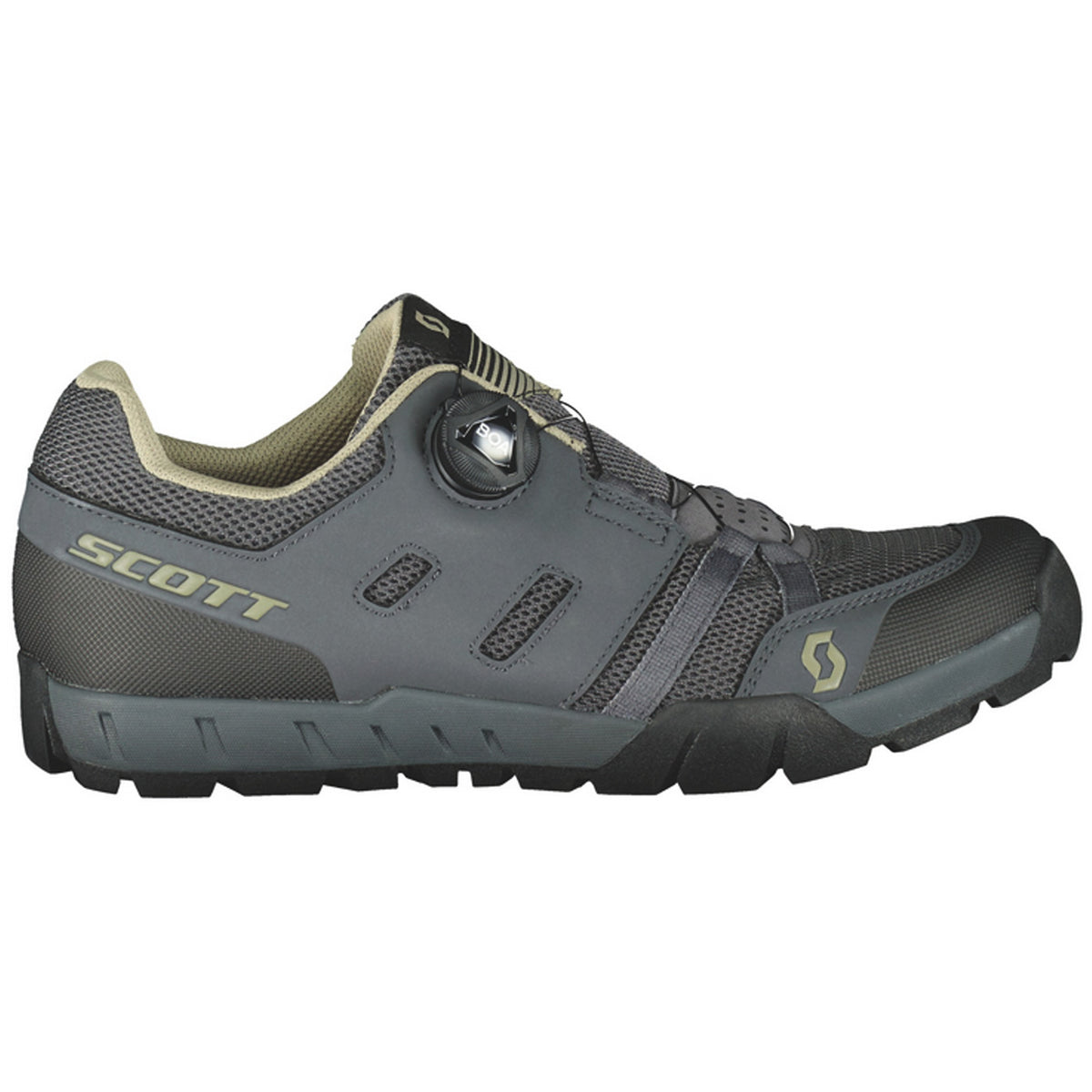 Scarpe mtb Scott Sport Crus-r Flat Boa Grigio All4cycling