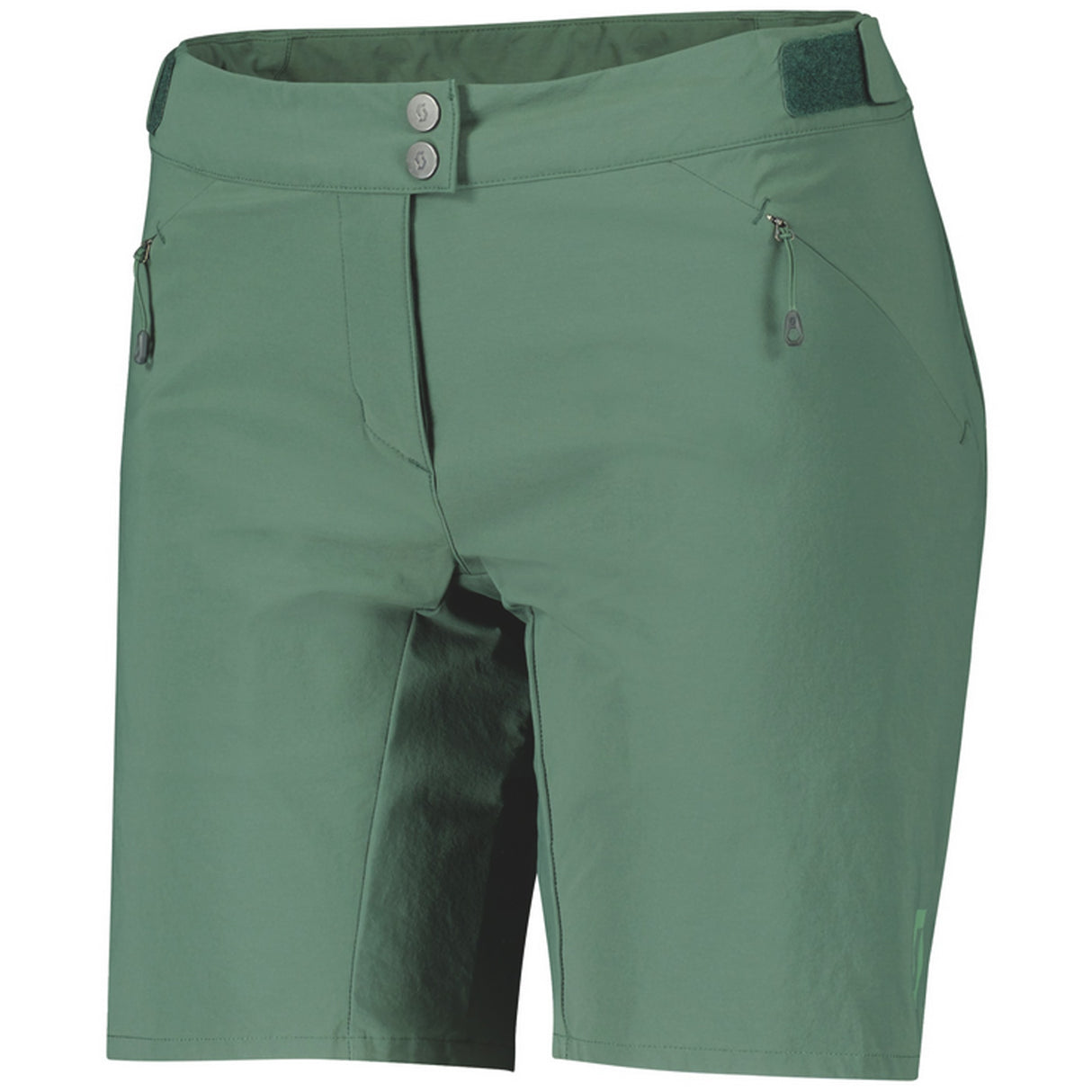 Pantaloncini mtb Donna Scott Endurance - Verde - B