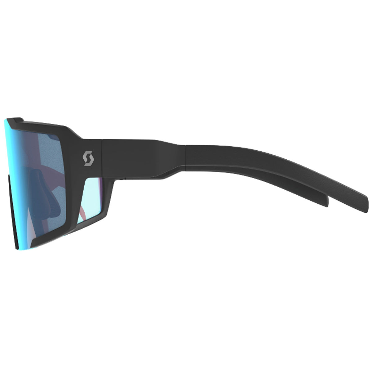 Occhiali Scott Shield - Nero blue chrome