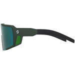 Scott Shield brille - Dunkel grun