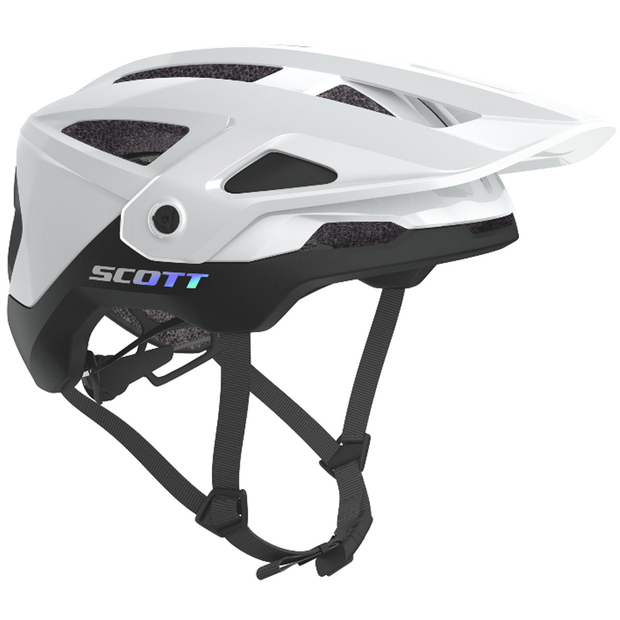 Casco Scott Stego Plus - Bianco nero - A
