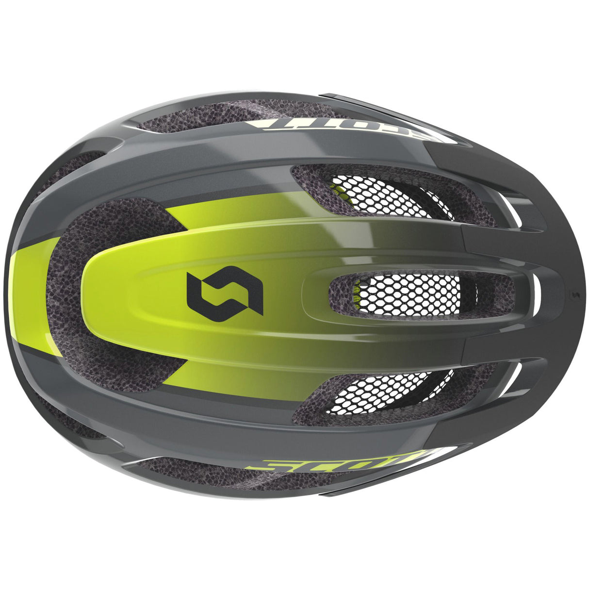 Casco Scott Supra - Nero giallo - P