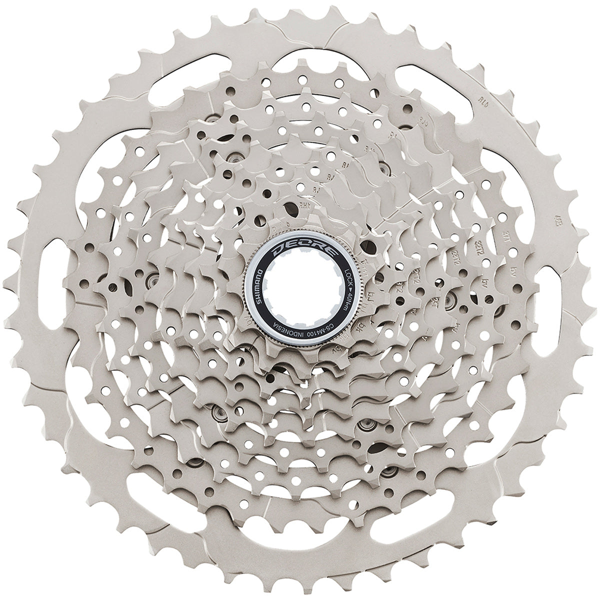 Cassetta pignoni Shimano Deore CS-M4100 - 10v