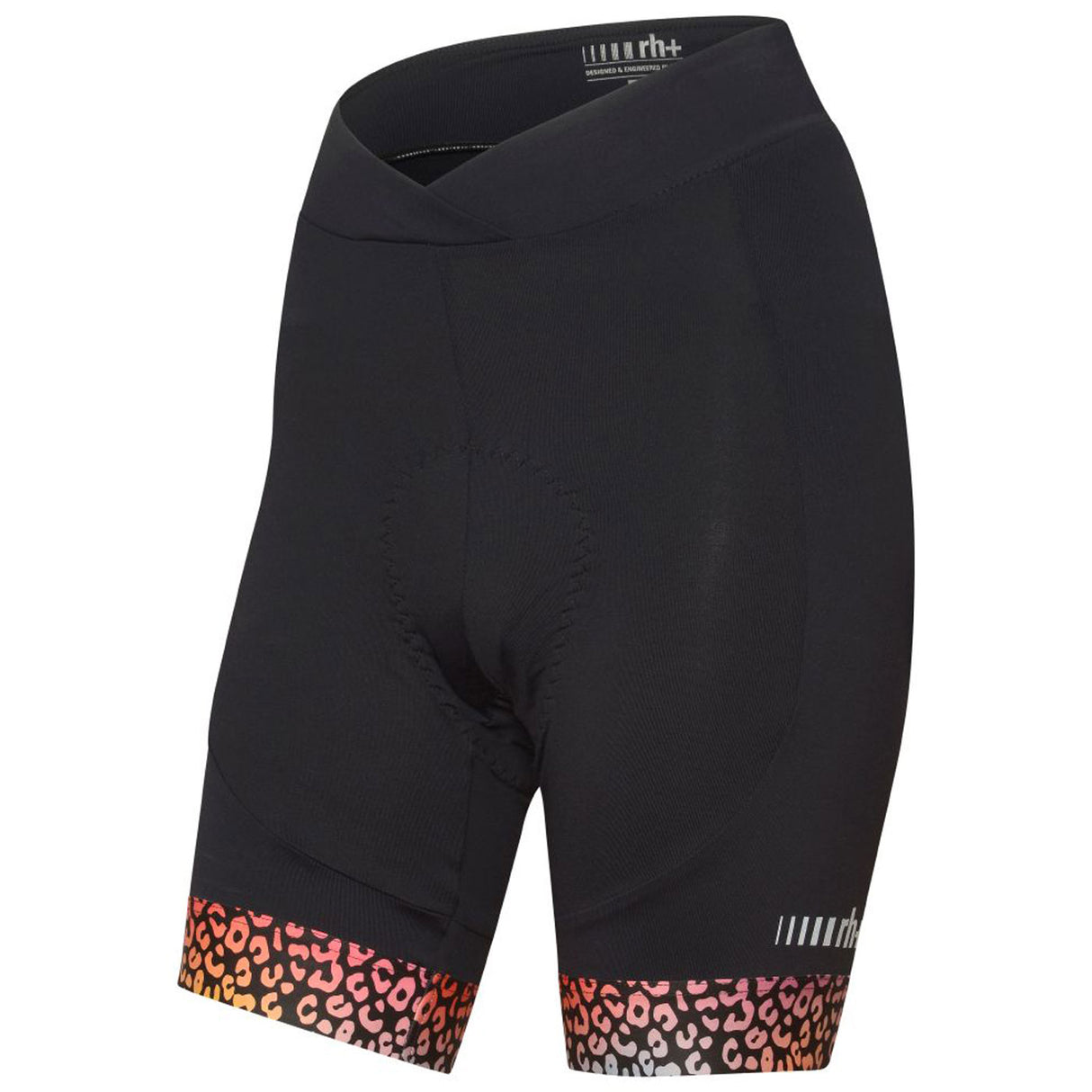 Pantaloncini donna Rh+ New Elite - Nero rosa - O