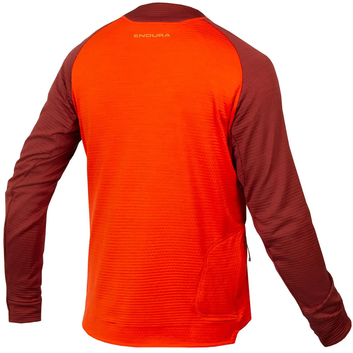 Maglia maniche lunghe Endura Singletrack Fleece - Rosso - L