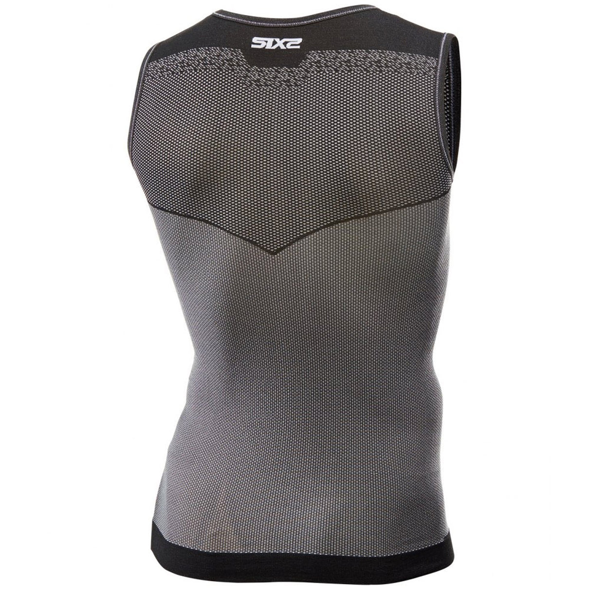 Maglia intima senza maniche SIX2 SML BT - Nero