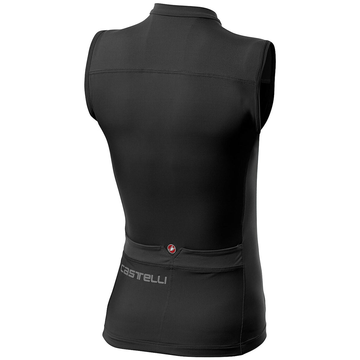 Maglia donna senza maniche Castelli Solaris - Nero