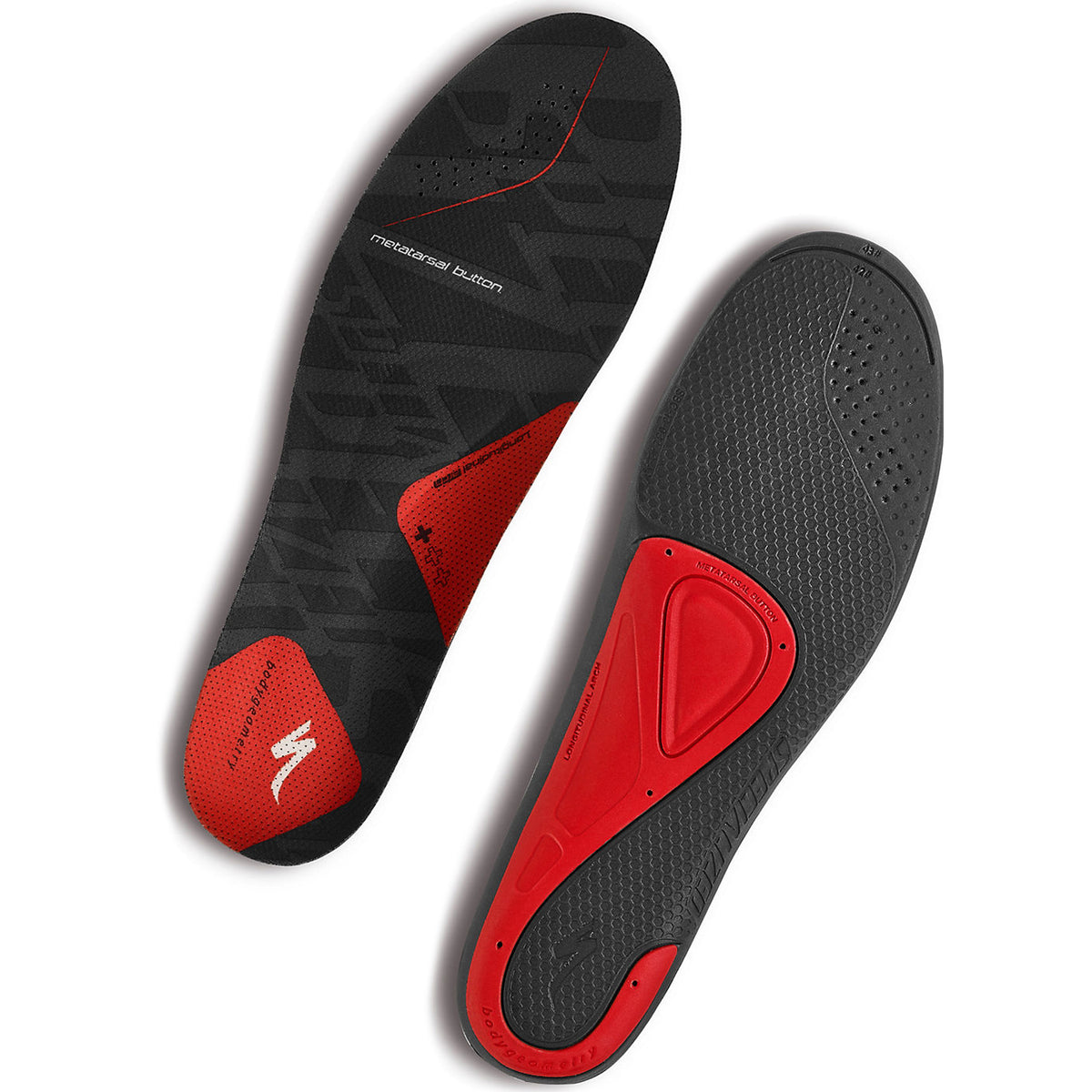Specialized Body Geometry SL Red Footbed