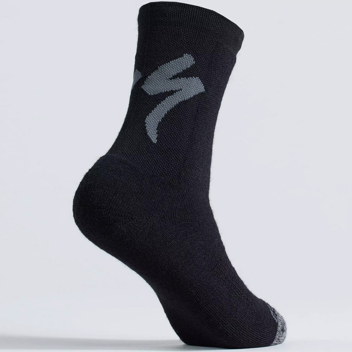 Calze Specialized Merino Deep Winter Tall Logo - Nero - B
