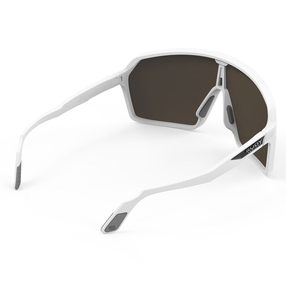 Occhiali Rudy Spinshield - White Matte - Rp Optics Multilaser Gold