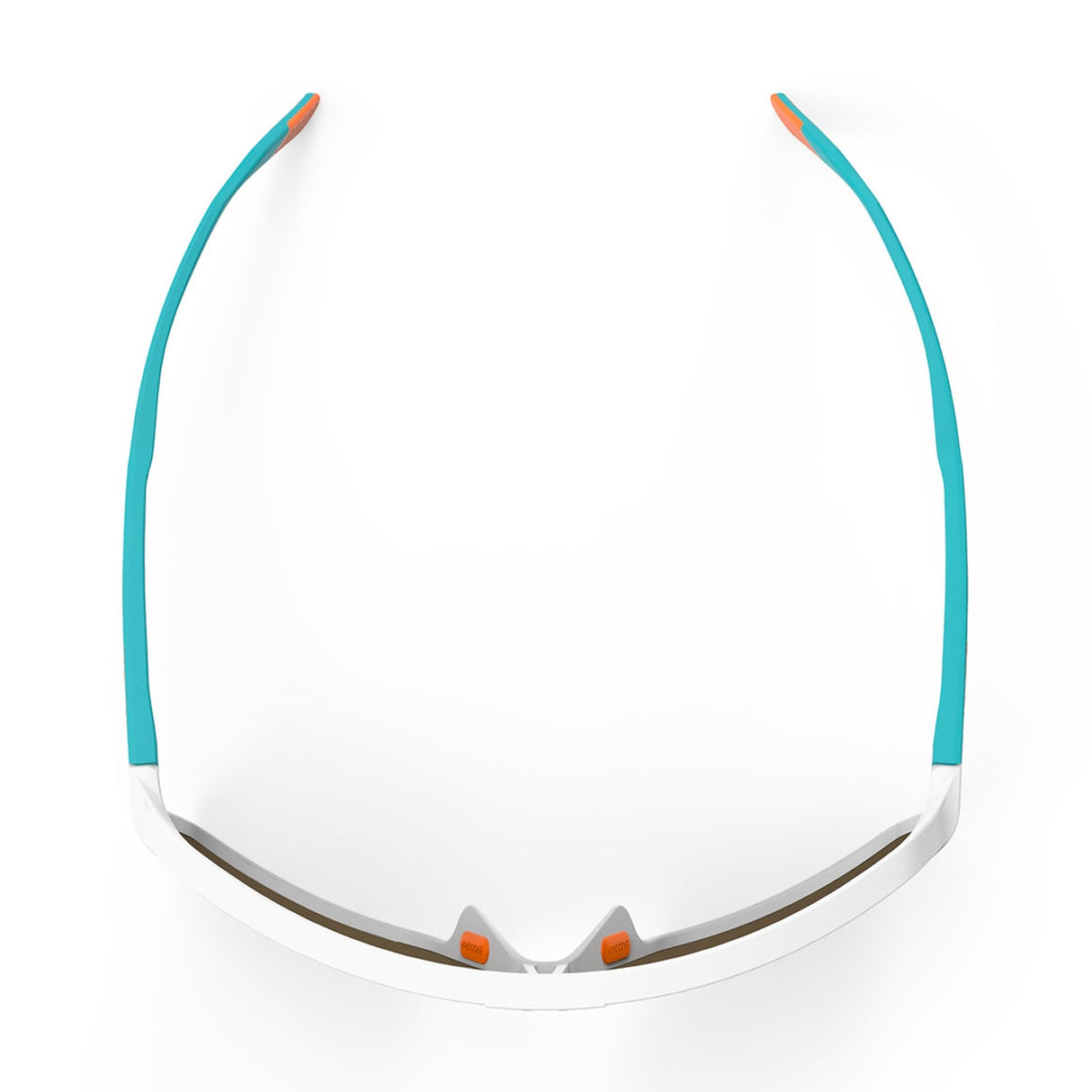 Occhiali Rudy Spinshield - White Water Multilaser Orange - H