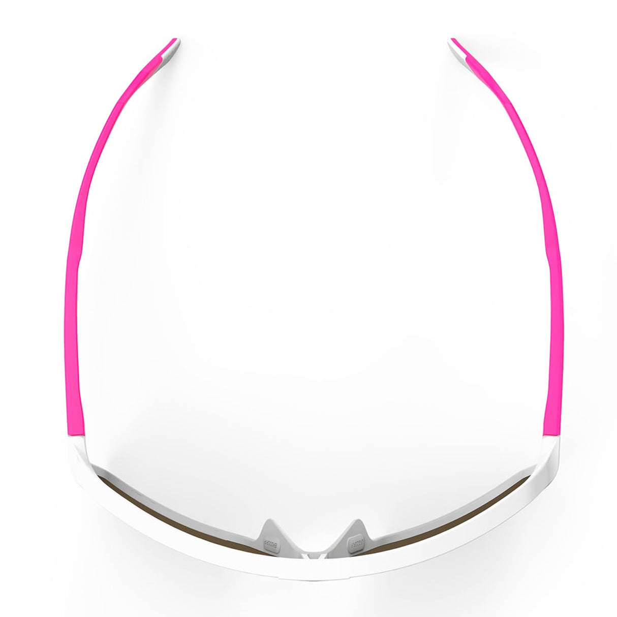 Occhiali Rudy Spinshield - White Pink Fluo Multilaser Red - N