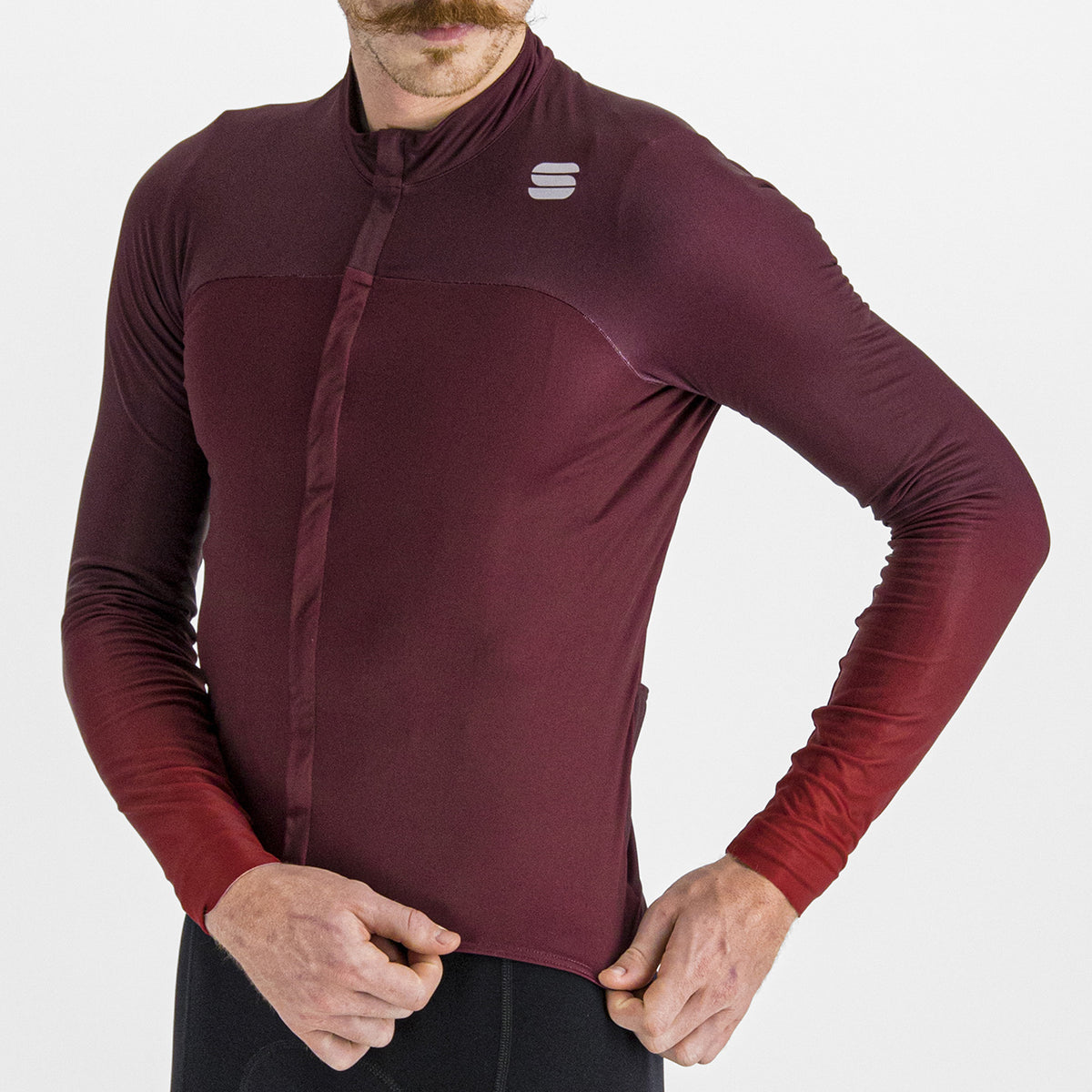 Sportful Bodyfit Pro long sleeve jersey - Bordeaux