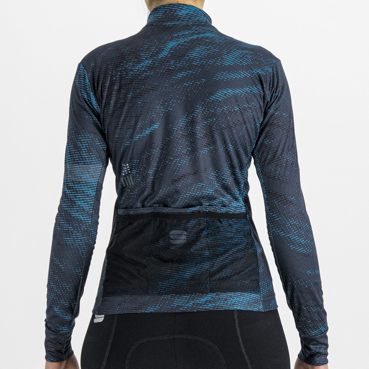 Maglia donna maniche lunghe Sportful Cliff Supergiara - Blu - D