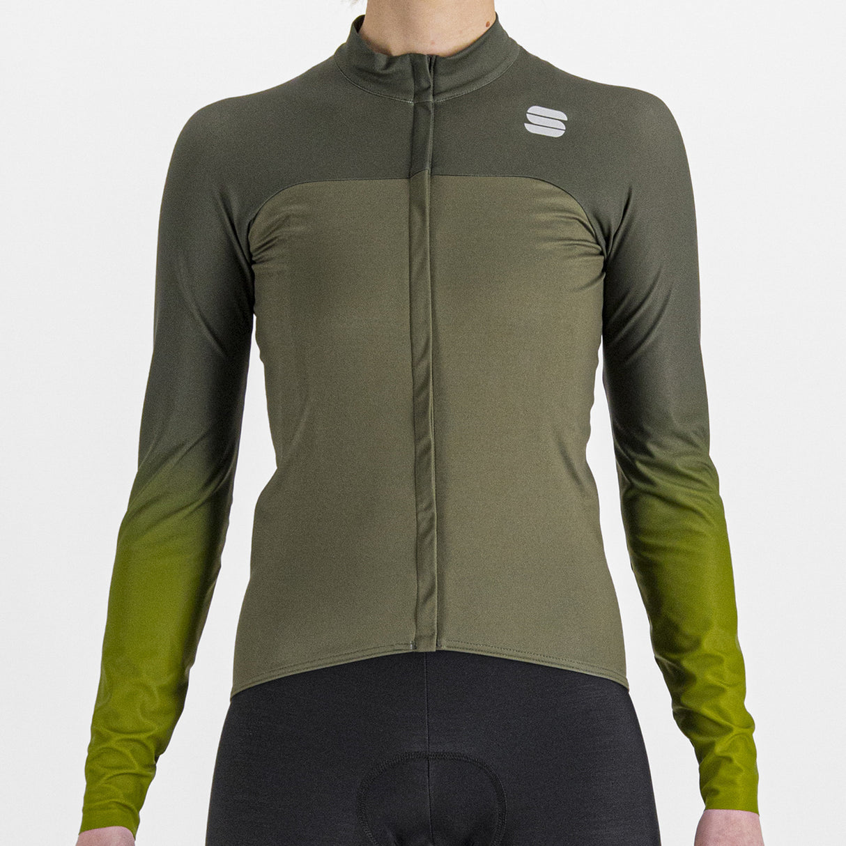 Maglia donna maniche lunghe Sportful Bodyfit Pro Thermal - Verde - B