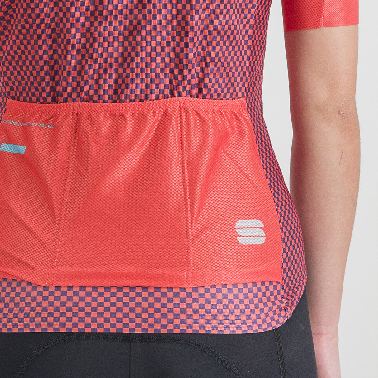 Maglia donna Sportful Checkmate - Rosso - A