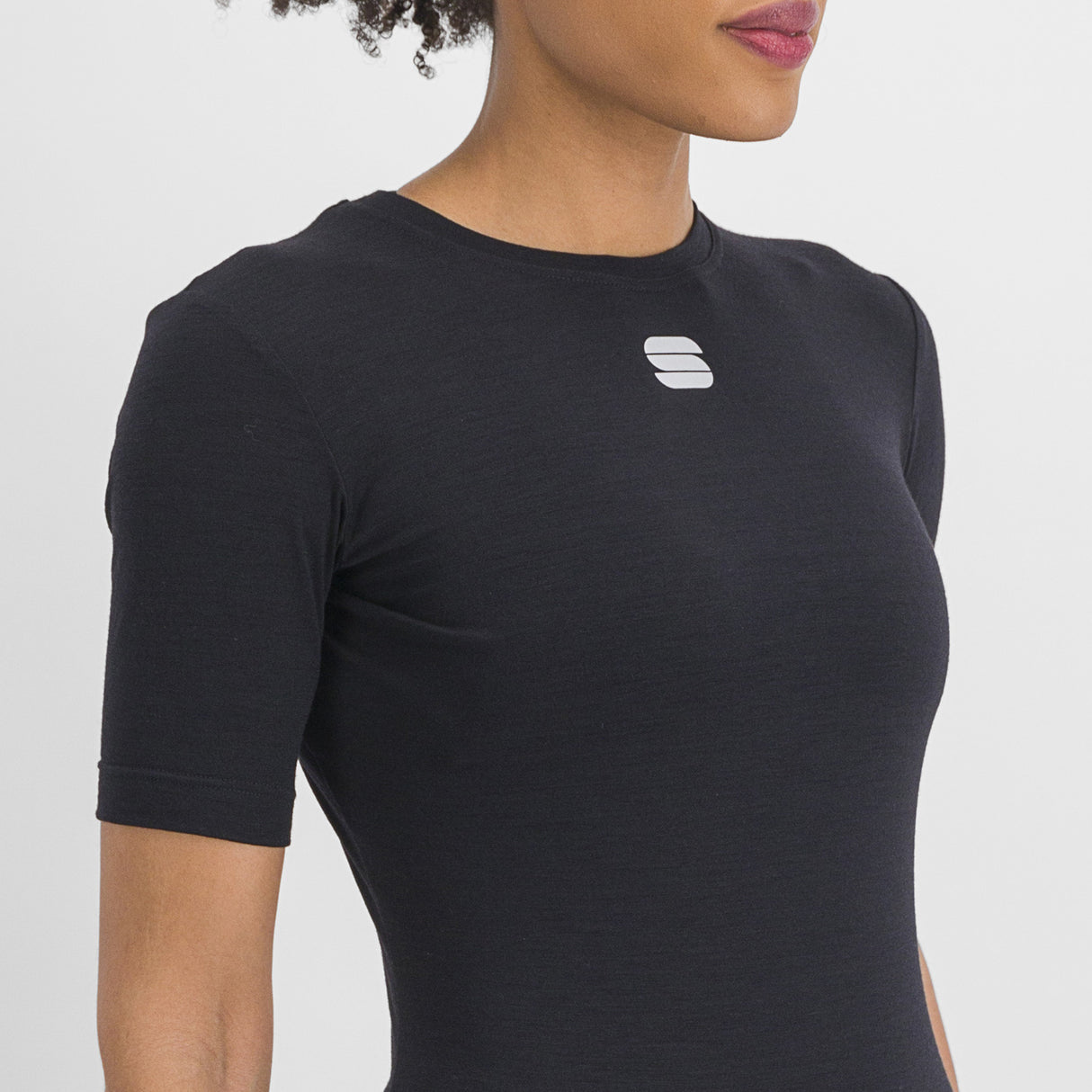Maglia intima donna Sportful Merino Layer Tee - Nero - Q