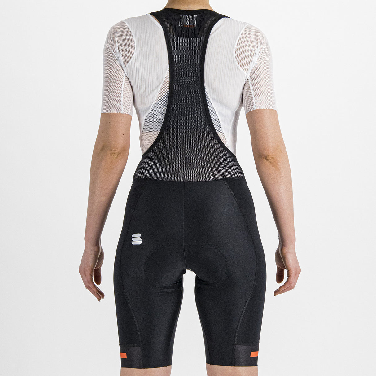 Salopette donna Sportful Classic - Nero arancio - P