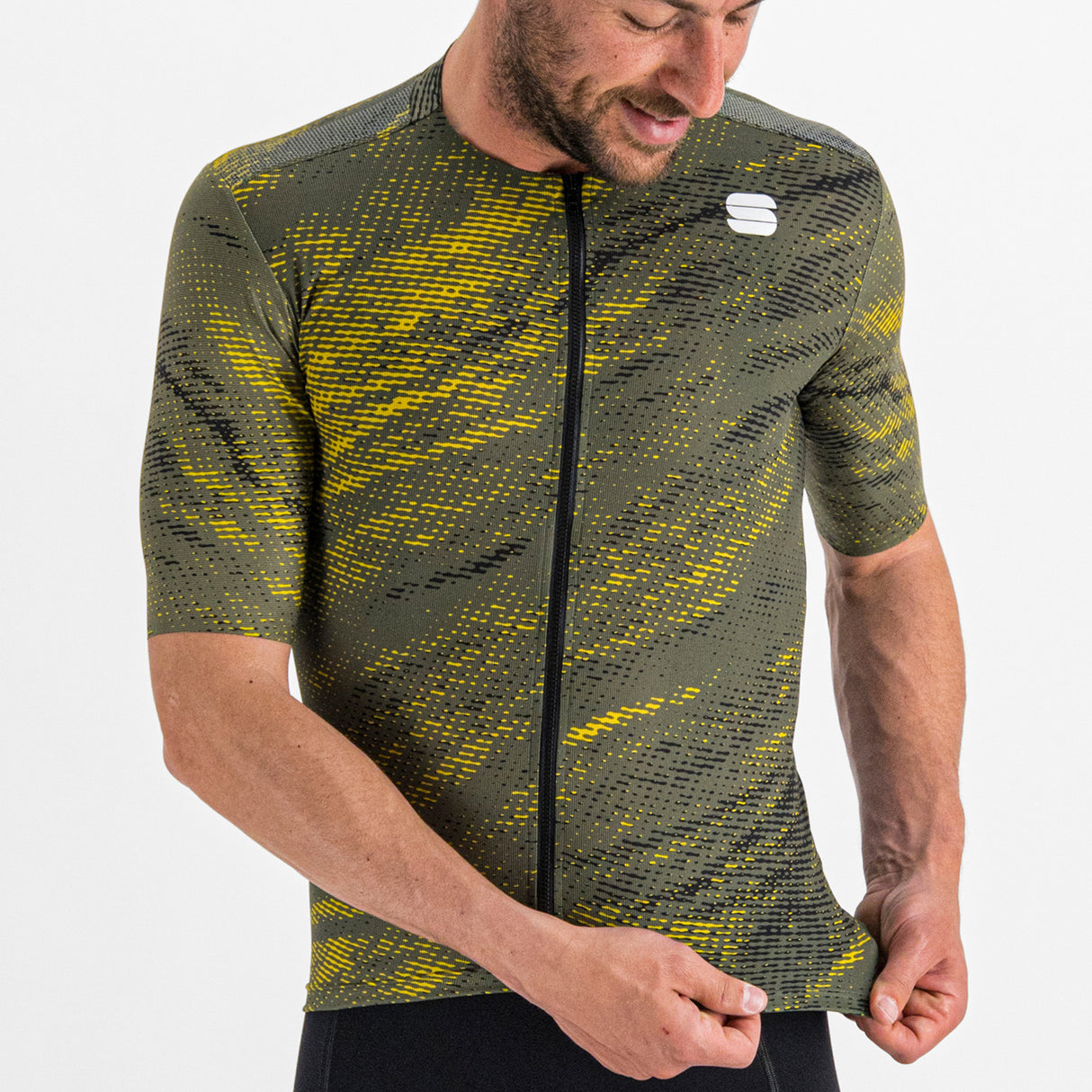 Maglia Sportful Cliff Supergiara - Verde - G