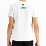 T-Shirt Bora Ride Hard Stay Humble - Bianco