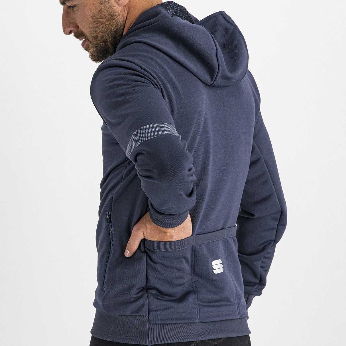 Felpa Sportful Giara Hoodie - Blu scuro - H