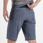Pantaloncini Sportful Indigo Giara Overshort - Blu