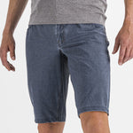 Pantaloncini Sportful Indigo Giara Overshort - Blu