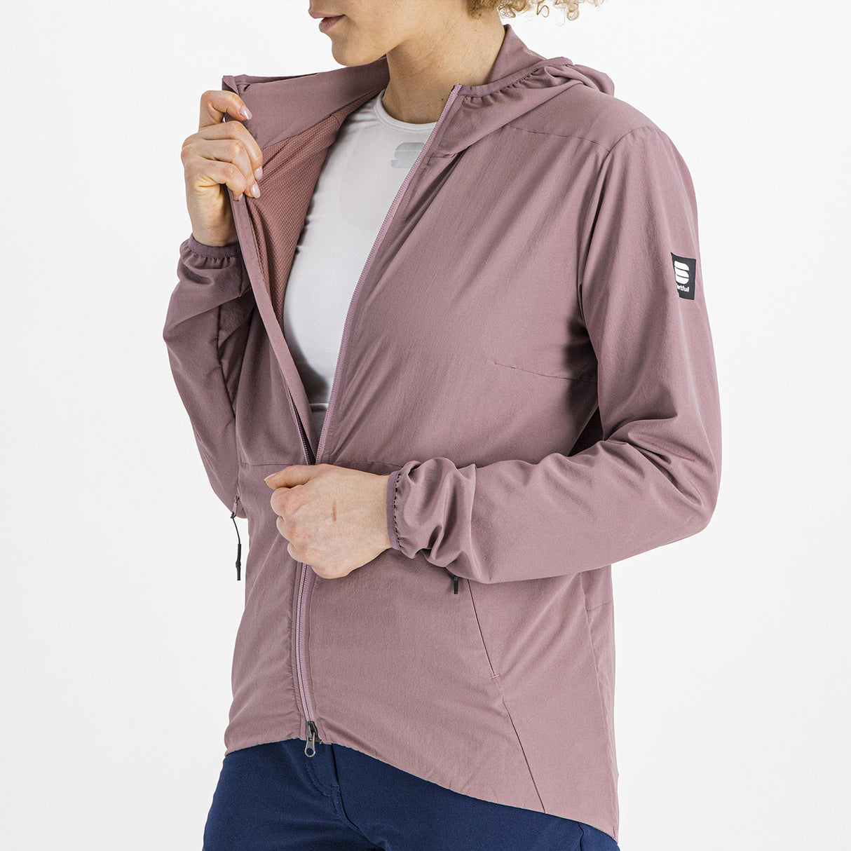 Giacca donna Sportful Metro Light - Rosa - D