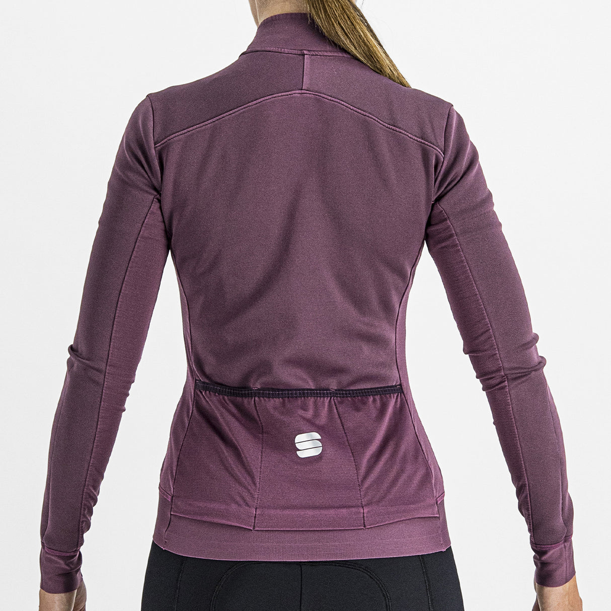 Maglia donna maniche lunghe Sportful Monocrom - Viola - E
