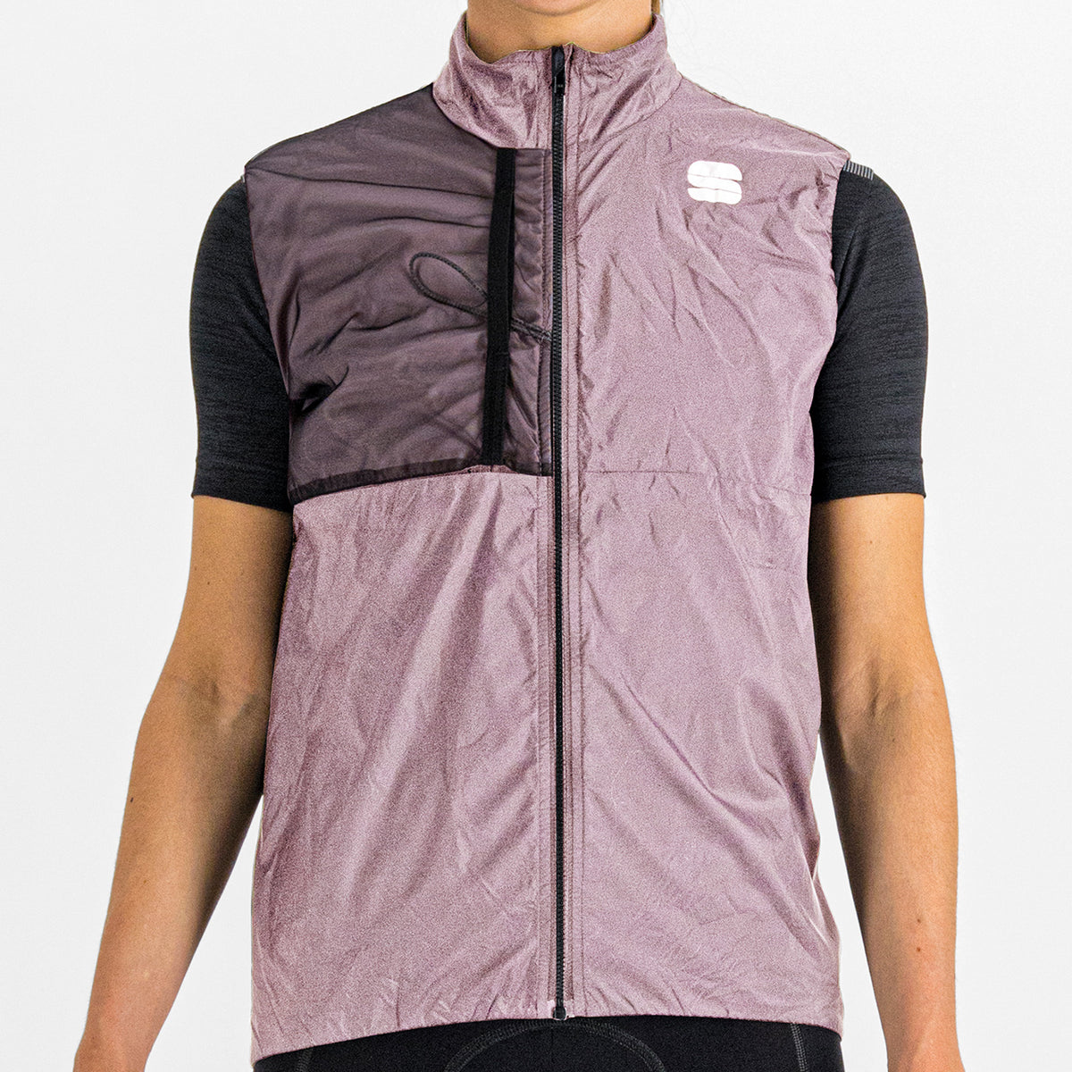 Sportful Supergiara Layer women wind vest Pink All4cycling