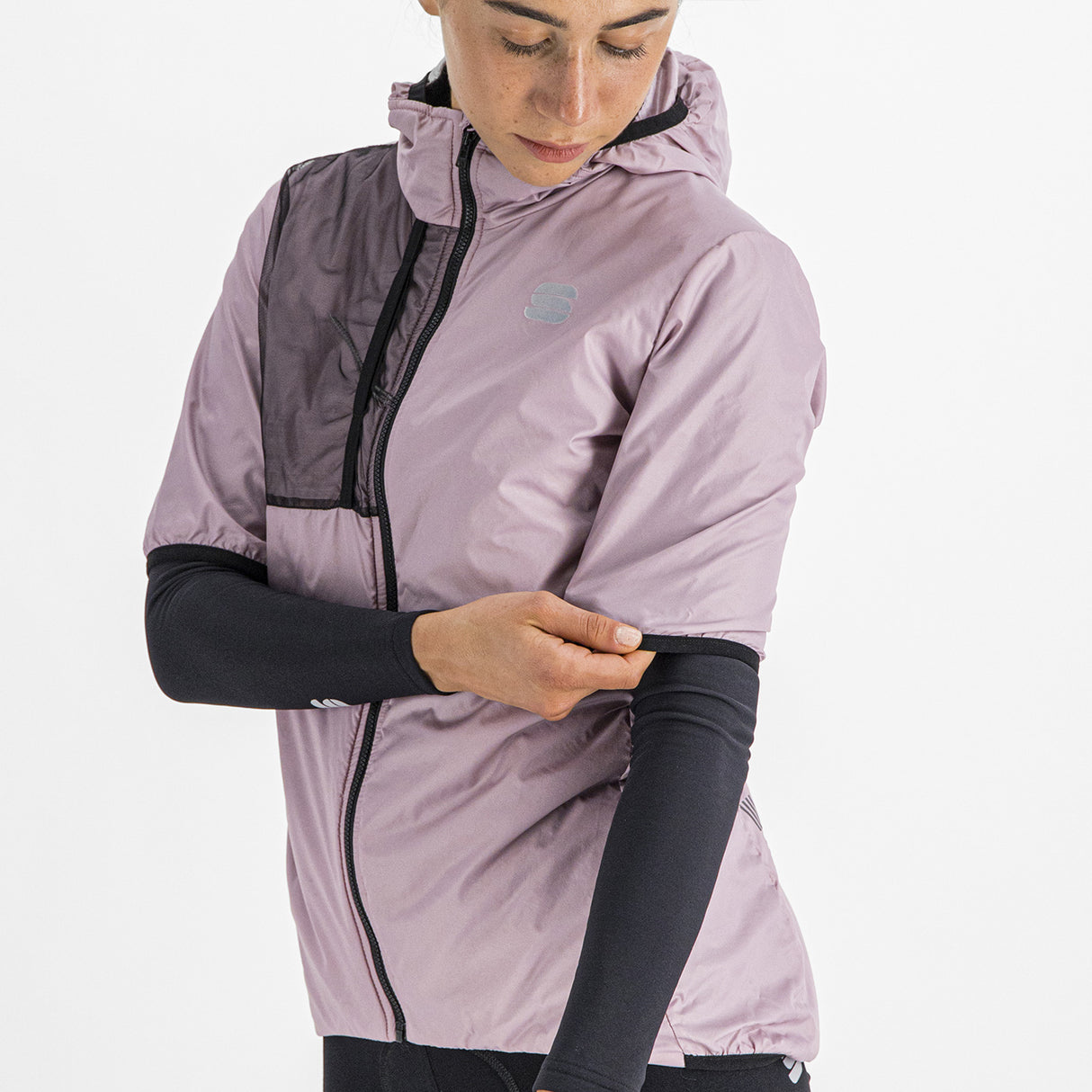 Maglia donna Sportful Supergiara Puffy - Rosa - H