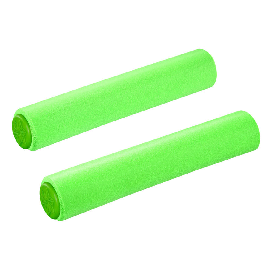 Manopole Supacaz Siliconez - Neon Green