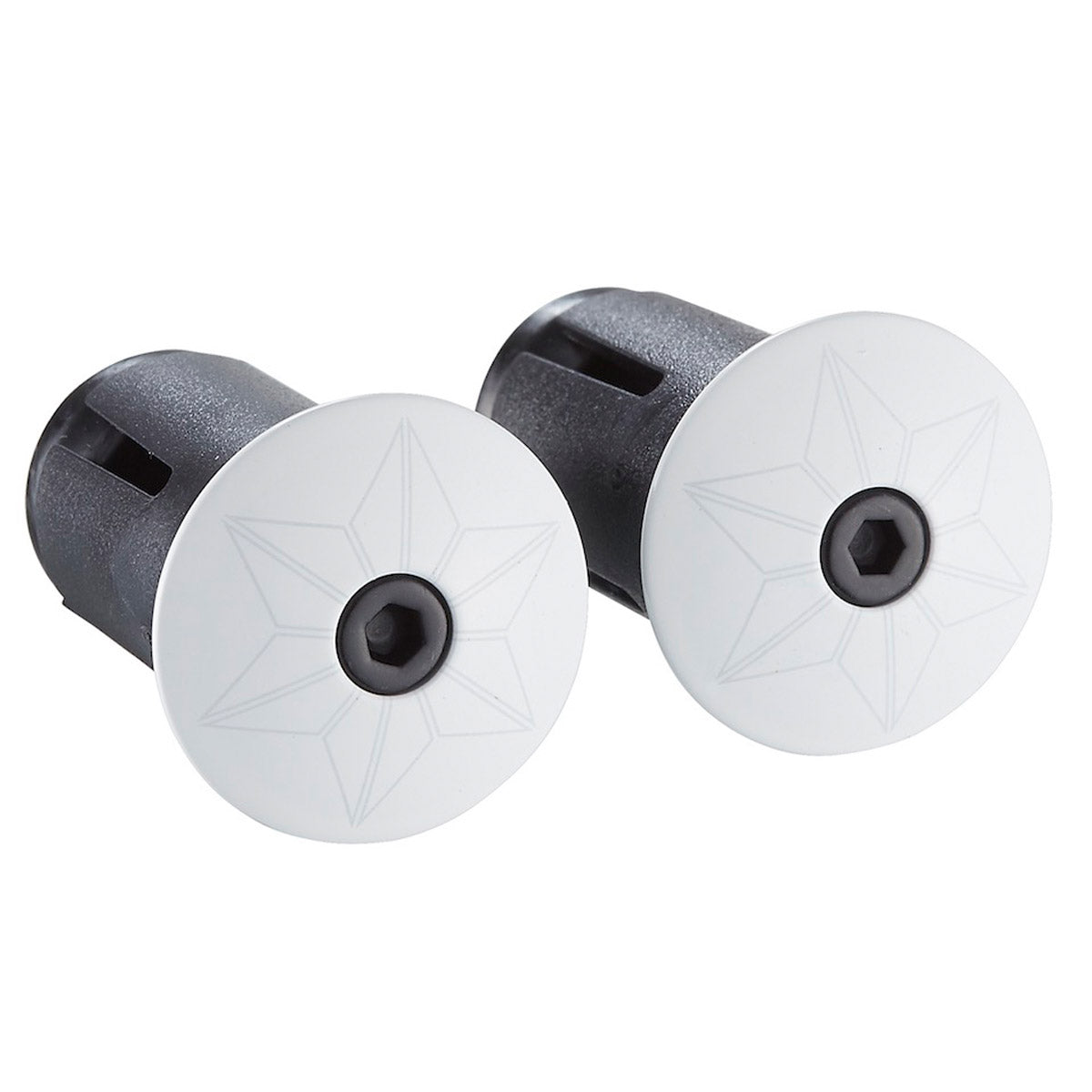 Tappi nastro manubrio Supacaz Star - Bianco