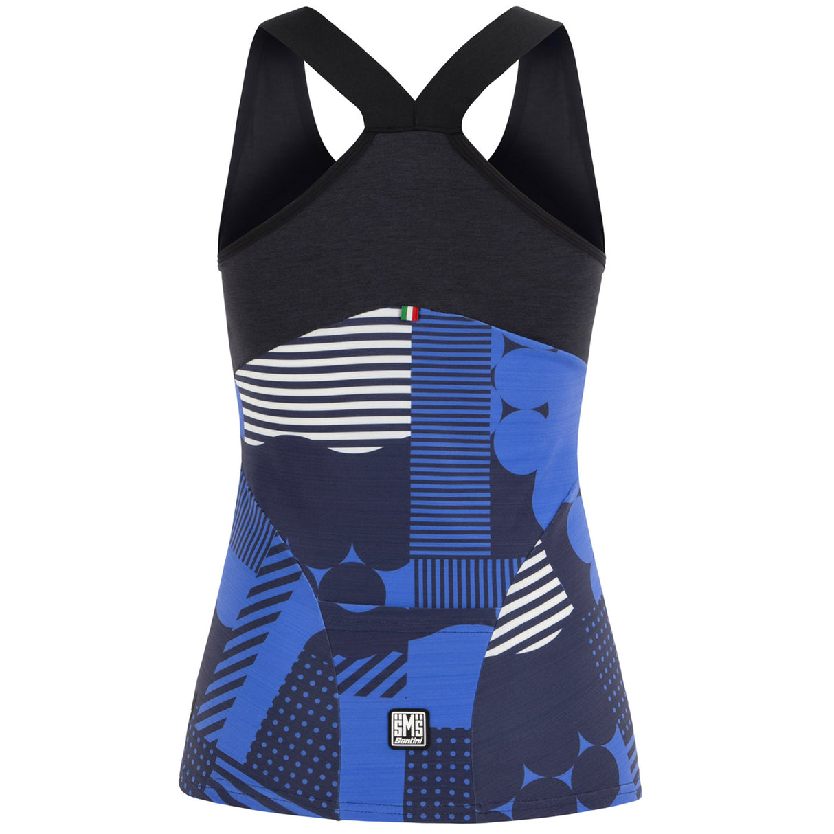 Top donna Santini Scia Optic - Blu - N