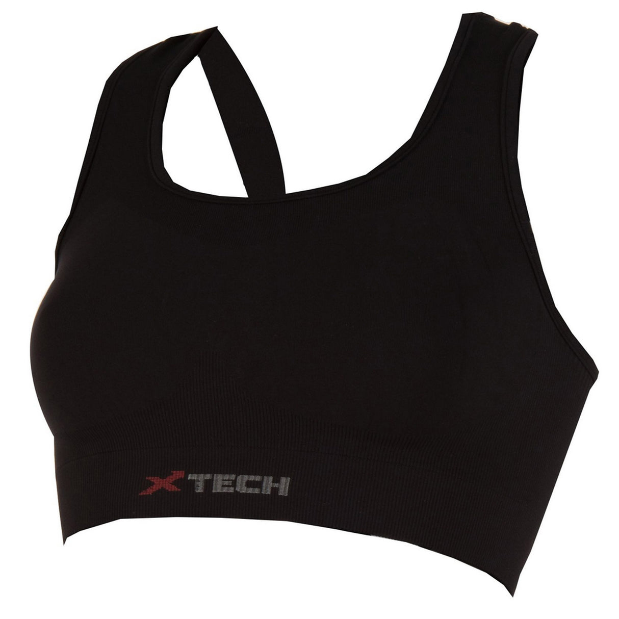 Reggiseno Xtech Sport Top Double - Nero
